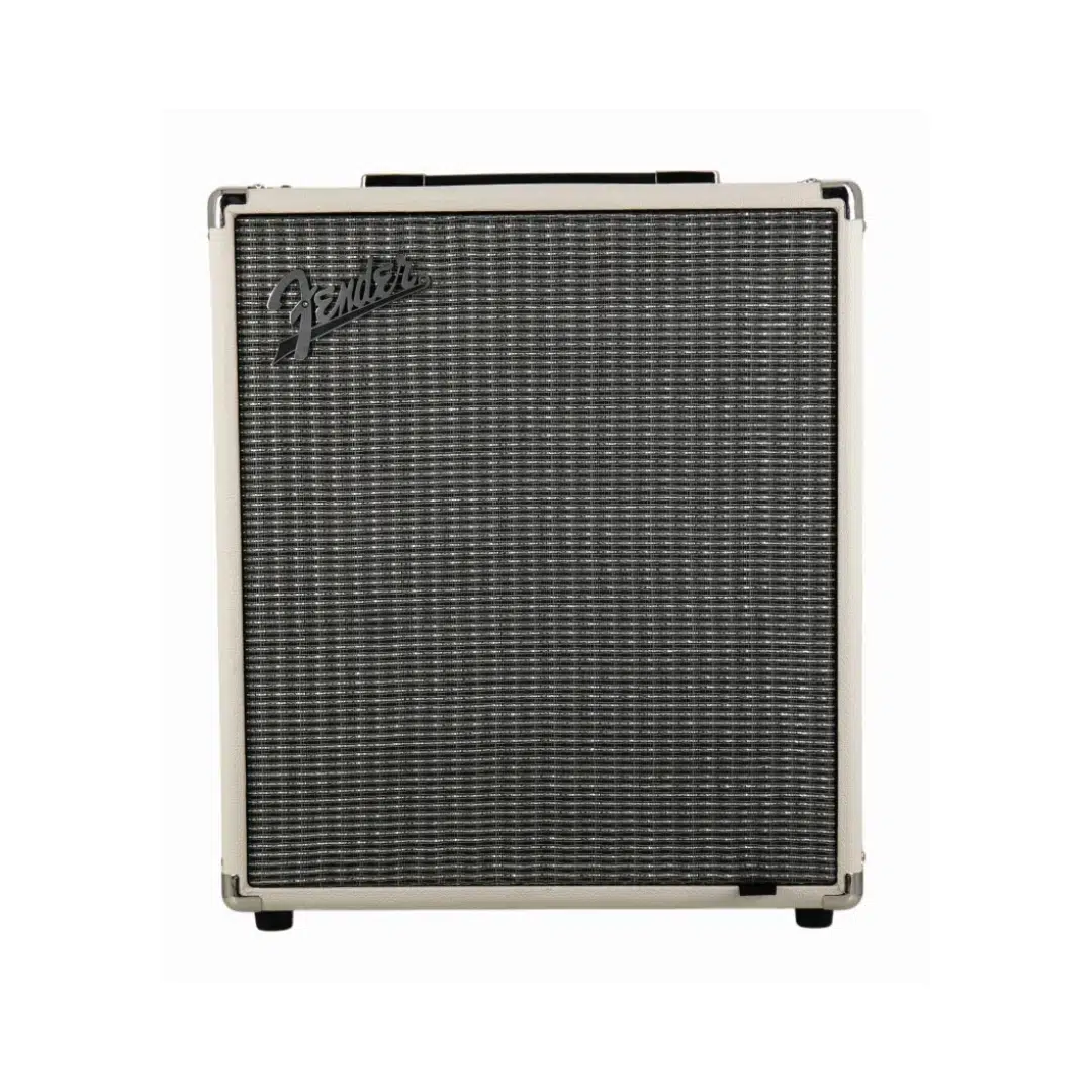 FENDER 2370406750 Limited Edition Rumble 100 V3 Bas Gitar Amfisi | Ivory (Fildişi) Renk, 100 Watt Güç, 12 İnç Eminence Special Design Hoparlör, Sahne Performansı İçin İdeal