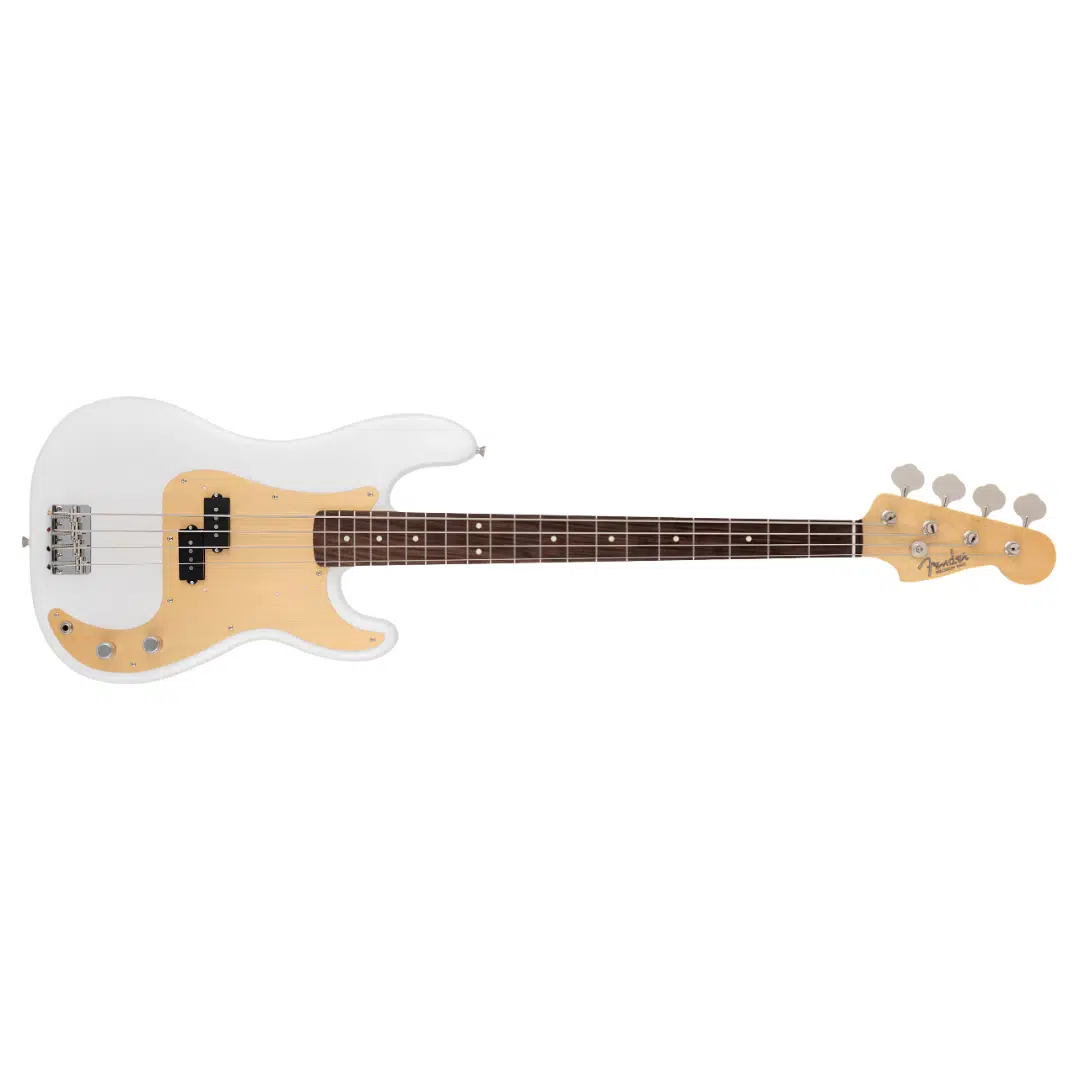 Fender 5383100301 Made İn Japan Traditional 50s Precision Bass Gitar (white Blonde - Gülağacı Klavye) | Mıj Serisi Japon Üretimi Vintage 50'ler Tonu Ve Gig Bag Dahil