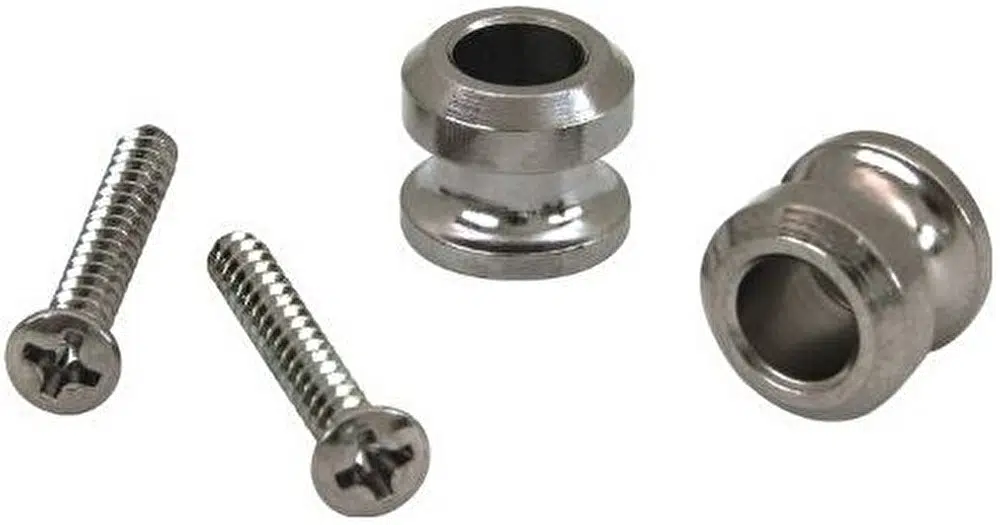 FENDER 0994914000 American Series Locking Strap Buttons | 2 Adet, Krom Askı Kilidi Seti, Maksimum Güvenlik İçin Kilitli Mekanizma, Tüm Fender Modellerine Uygun