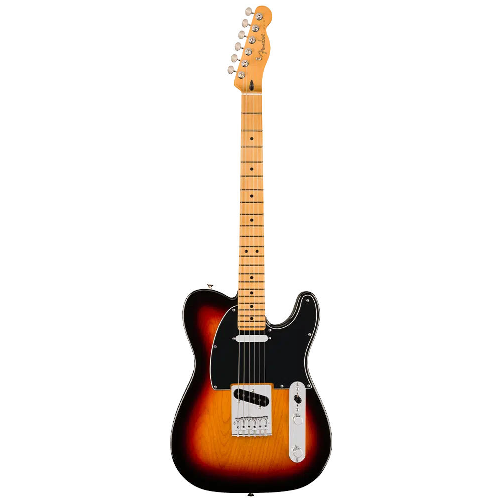 FENDER 0140572500 Player II Telecaster HH Elektro Gitar | Akçaağaç Klavye, 3-Ton Sunburst, Çift Humbucker Manyetik, Güçlü Rock Tonları