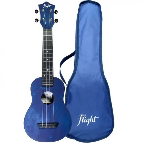 Flight TUS-35 Travel Soprano Ukulele (Deep Blue)