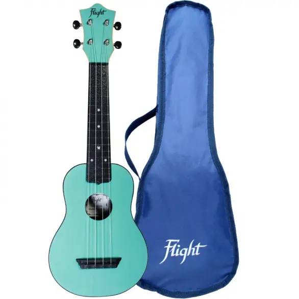 Flight TUS35 Travel Soprano Ukulele (Light Blue)