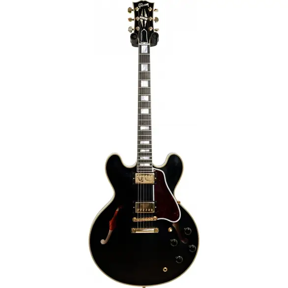 Gibson Custom 1959 ES-355 Reissue VOS Elektro Gitar (Ebony)