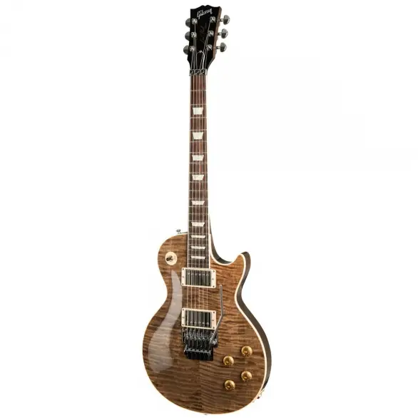 Gibson Custom Les Paul Axcess Standard Figured Top Floyd Rose Elektro Gitar (DC Rust)
