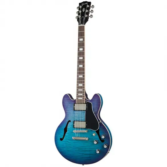 Gibson ES-339 Figured Semi-hollowbody Elektro Gitar (Blueberry Burst)