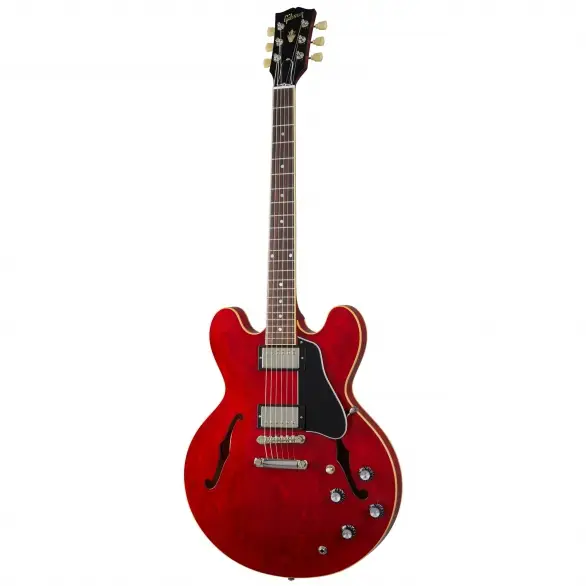 Gibson USA ES-335 Semi-Hollow Elektro Gitar (Sixties Cherry)