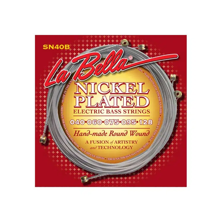 La Bella LB-SN40-B Bas Gitar Teli (40-95) | İnce Set Hızlı Çalım İçin Uygun