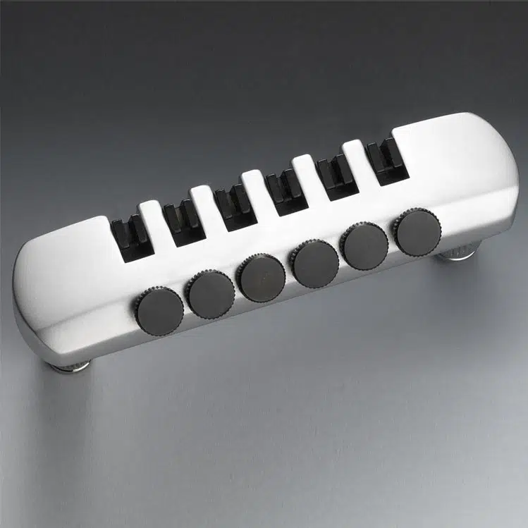 Schaller SC-12070300 Elektro Gitar Köprü Kuyruğu - Mat Krom (Profesyonel - Stop Tailpiece) | Yüksek Kütleli Çinko Gövde ile Maksimum Sustain, Titreşim Kaybını Önleyen Stabil Montaj Vidaları | Uyum: Tune-O-Matic Köprü Sistemleri
