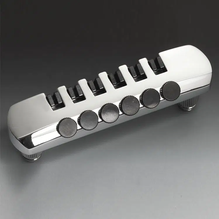 Schaller SC-12070200 Fiksli Köprü Kuyruğu (Krom) | Parlak Yüzey Standart Değişim