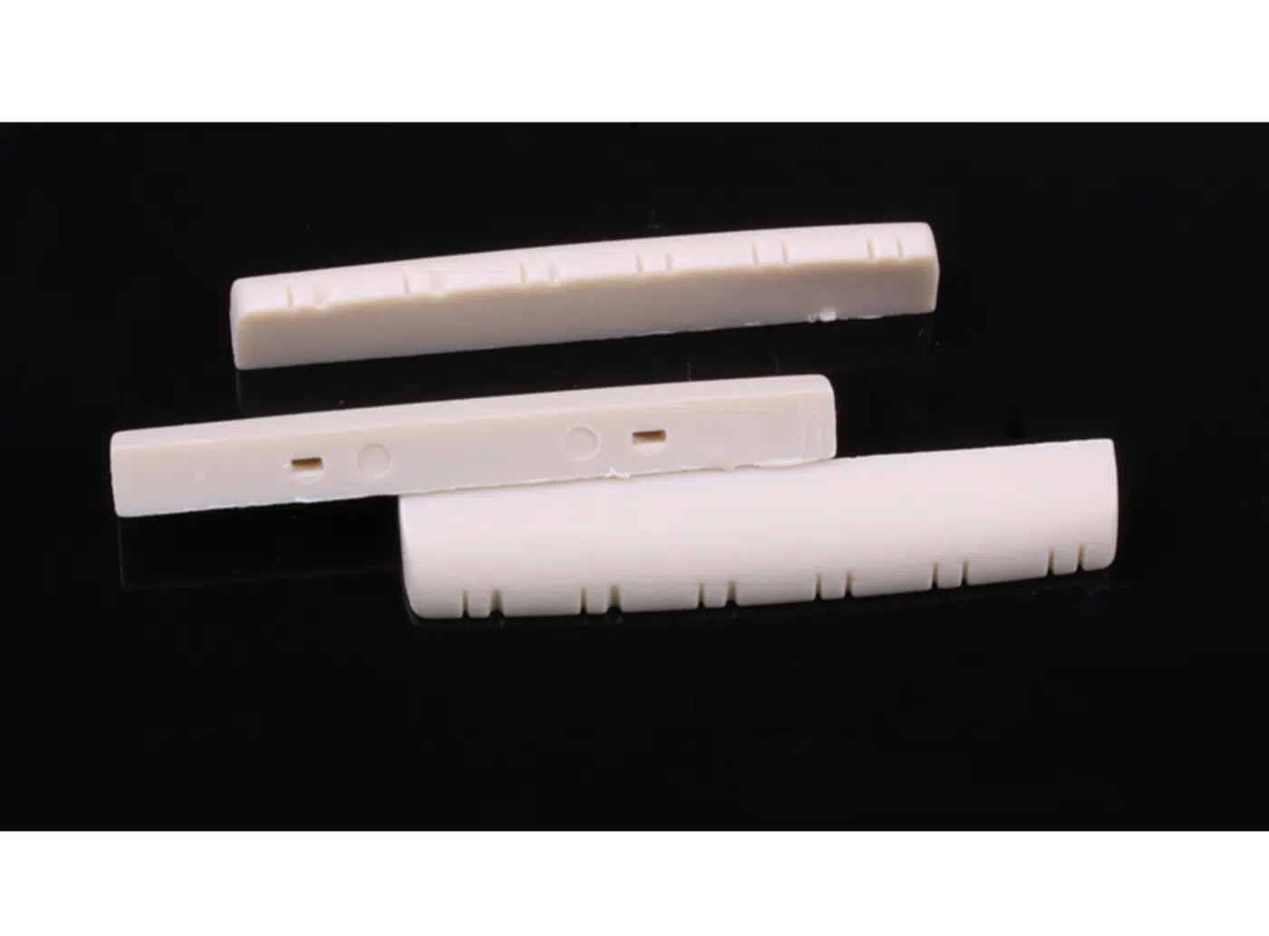 Graph Tech LQ-1578-00 TUSQ Slotted Üst Eşik Seti (12 Telli Gitar - 10'lu Paket)