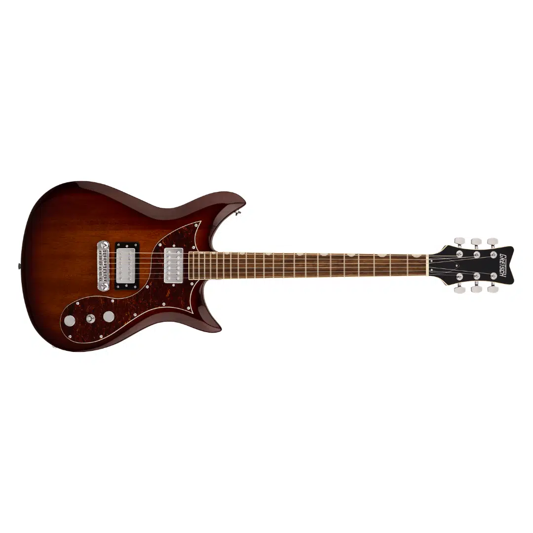 Gretsch 2511500531 G5135 Electromatic CVT Double Cut Elektro Gitar (Havana Burst) | Laurel Klavye, Wraparound Köprü ve Çift Filter'Tron Manyetik