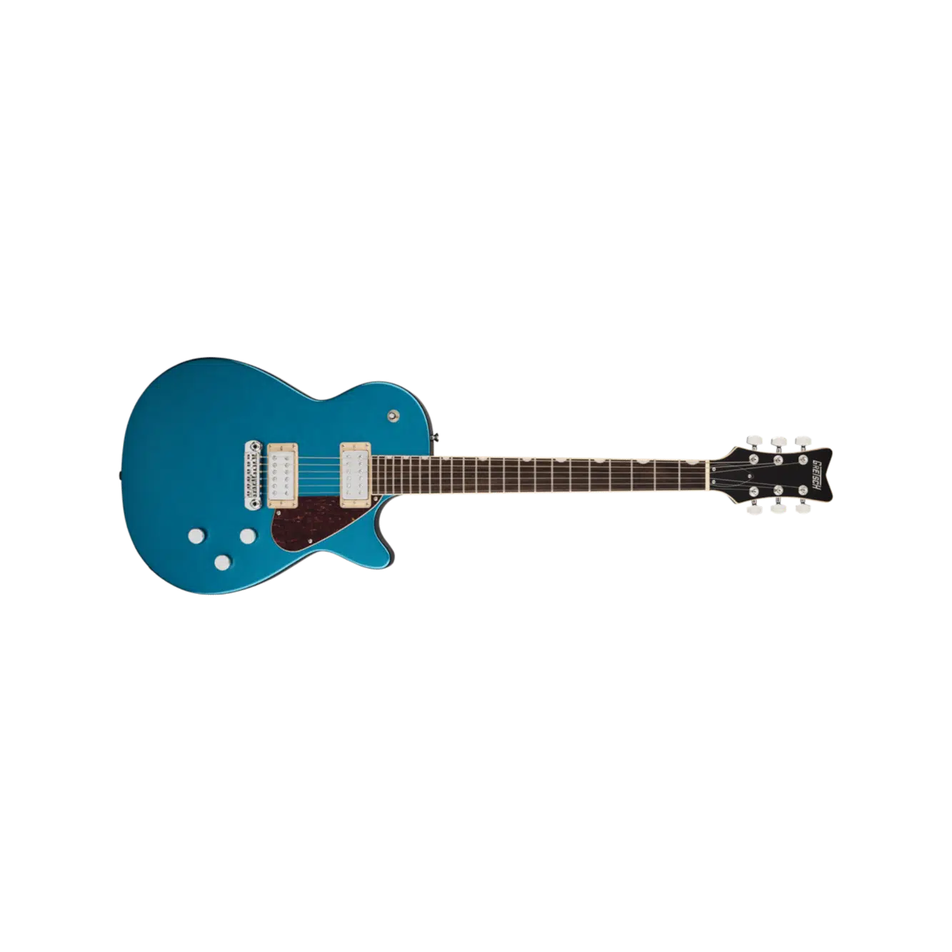 GRETSCH 2514102502 Electromatic Jet Club Elektro Gitar | Gülağacı Klavye, Riviera Blue, Single-Cut Gövde, Güçlü Humbucker Manyetikler