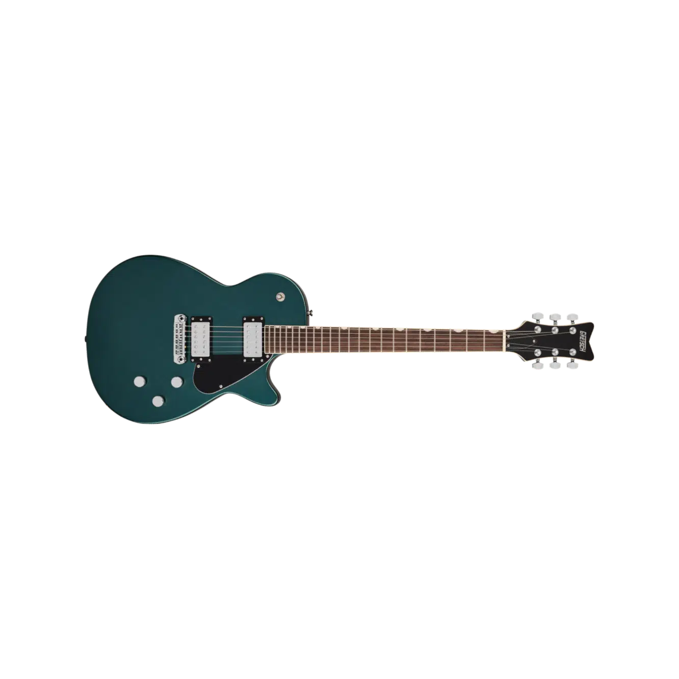 GRETSCH 2514102590 Electromatic Jet Club Elektro Gitar | Gülağacı Klavye, Druid Green, Şık Bitiş, Rock ve Blues Tonları İçin İdeal