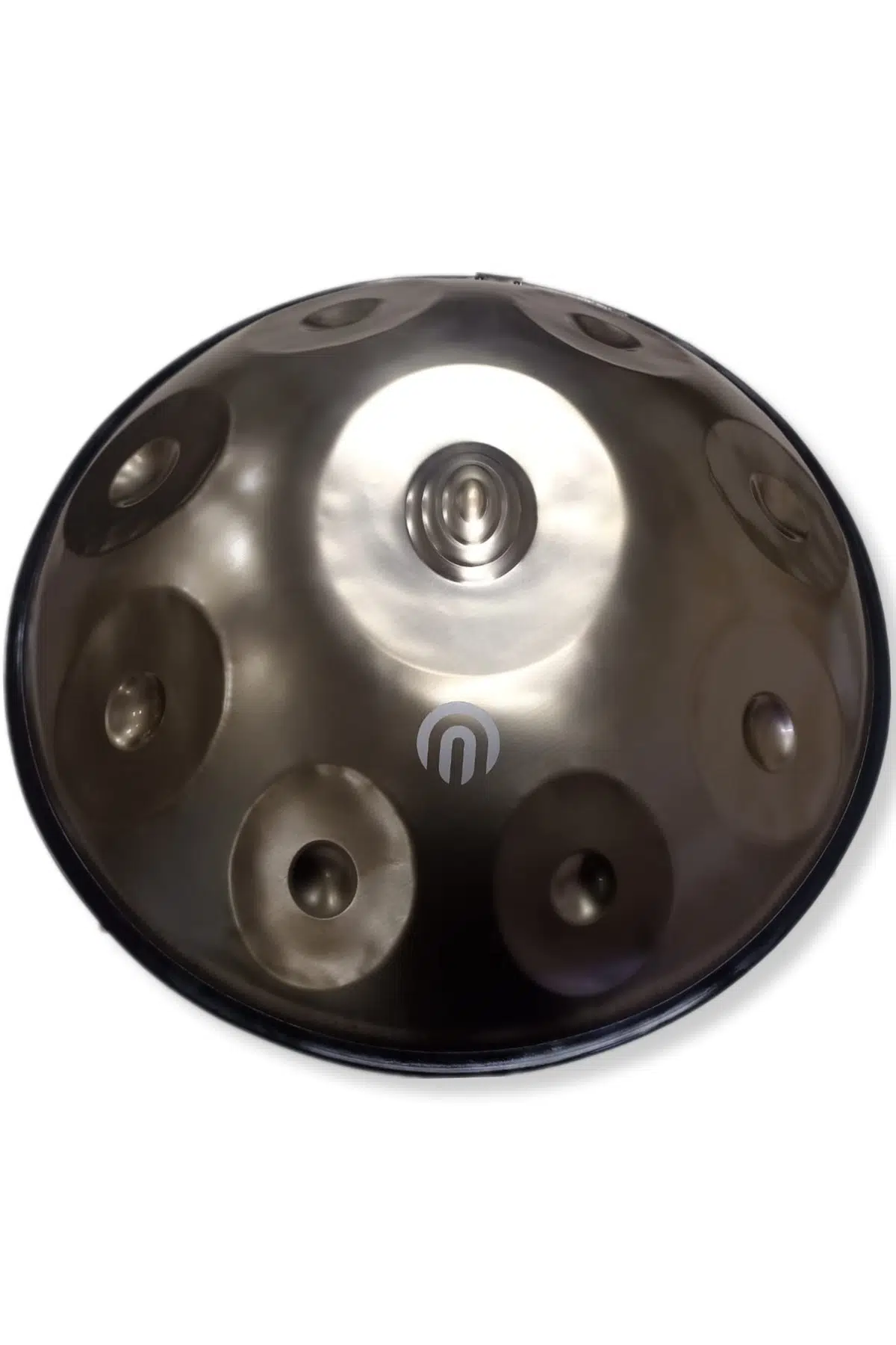 Arsha YR-63 Steel Handpan Seti-Gri | 9 Nota, Re Minör, Taşıma Çantası, Bakım Yağı, Renkli Koruyucu Kuşak