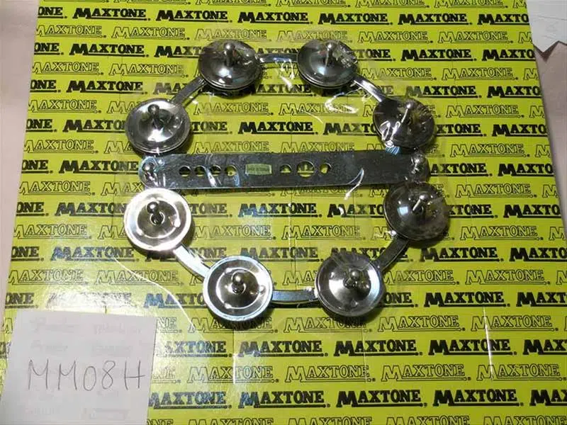 Maxtone MM08HH Hi-Hat Zil Sehpası Tefi (Perküsyon/Aksesuar) | Hi-Hat Mili Üzerine Montaj, Parlak ve Net Çıngırak Sesi, Ritmik Eşlik İçin Dayanıklı Gövde Yapısı