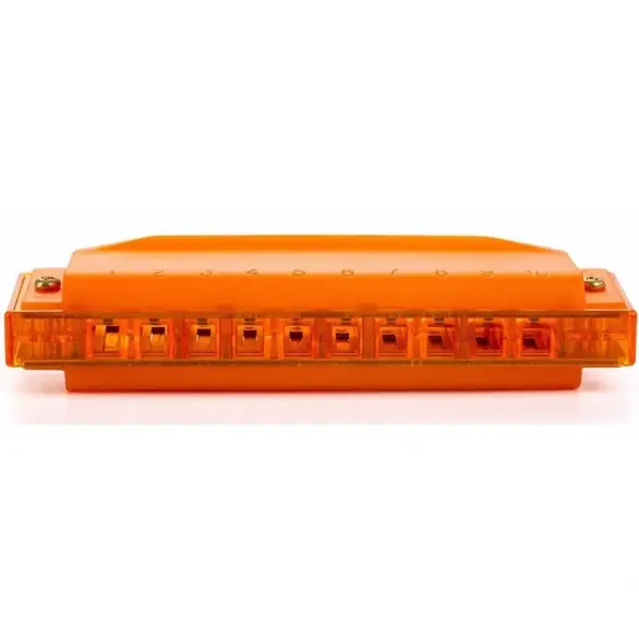Hohner M5255 Translucent Orange Harp (Do Majör)