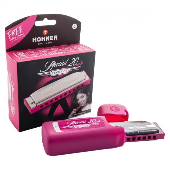 Hohner M568016p Special 20 C-Major Mızıka (Pink)