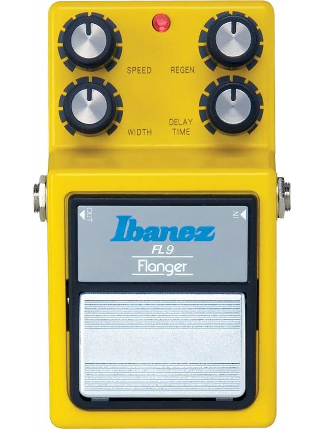 Ibanez FL9 Analog Flanger Efekt Pedalı (Profesyonel) | Efsanevi 9 Serisi, Sıcak Analog Modülasyon Tonları, Geniş Hız ve Derinlik Kontrolü, Dayanıklı Metal Kasa