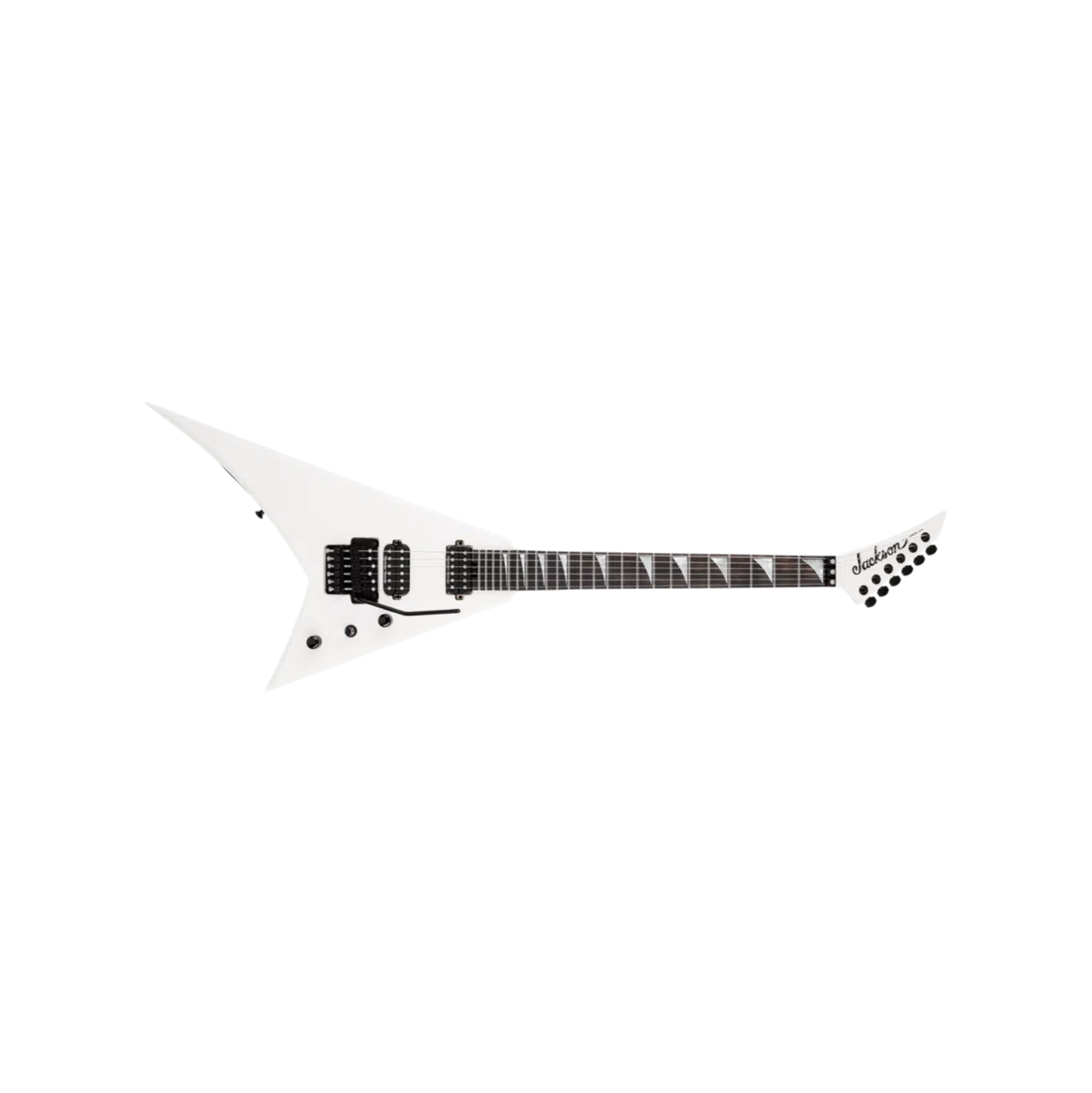 Jackson 2805001876 American Series Rhoads RR24 Elektro Gitar (Snow White) | Abanoz Klavye, Neck-Through Gövde Yapısı ve Seymour Duncan Manyetikler