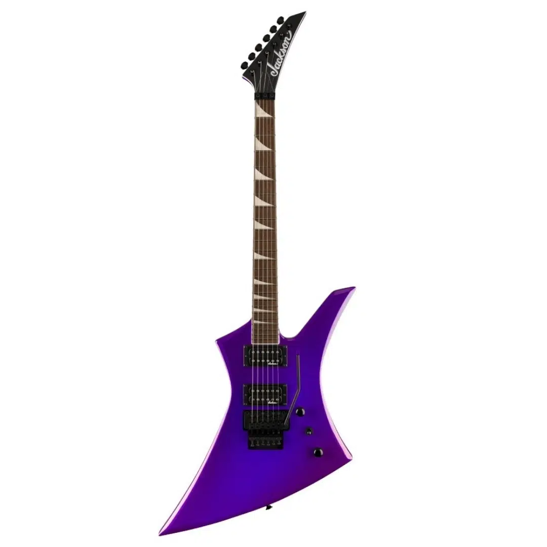 Jackson 2916131552 X Kelly Kex Laurel Klavye Deep Purple Metallic Elektro Gitar | Kelly Gövde, Mor, Metalik