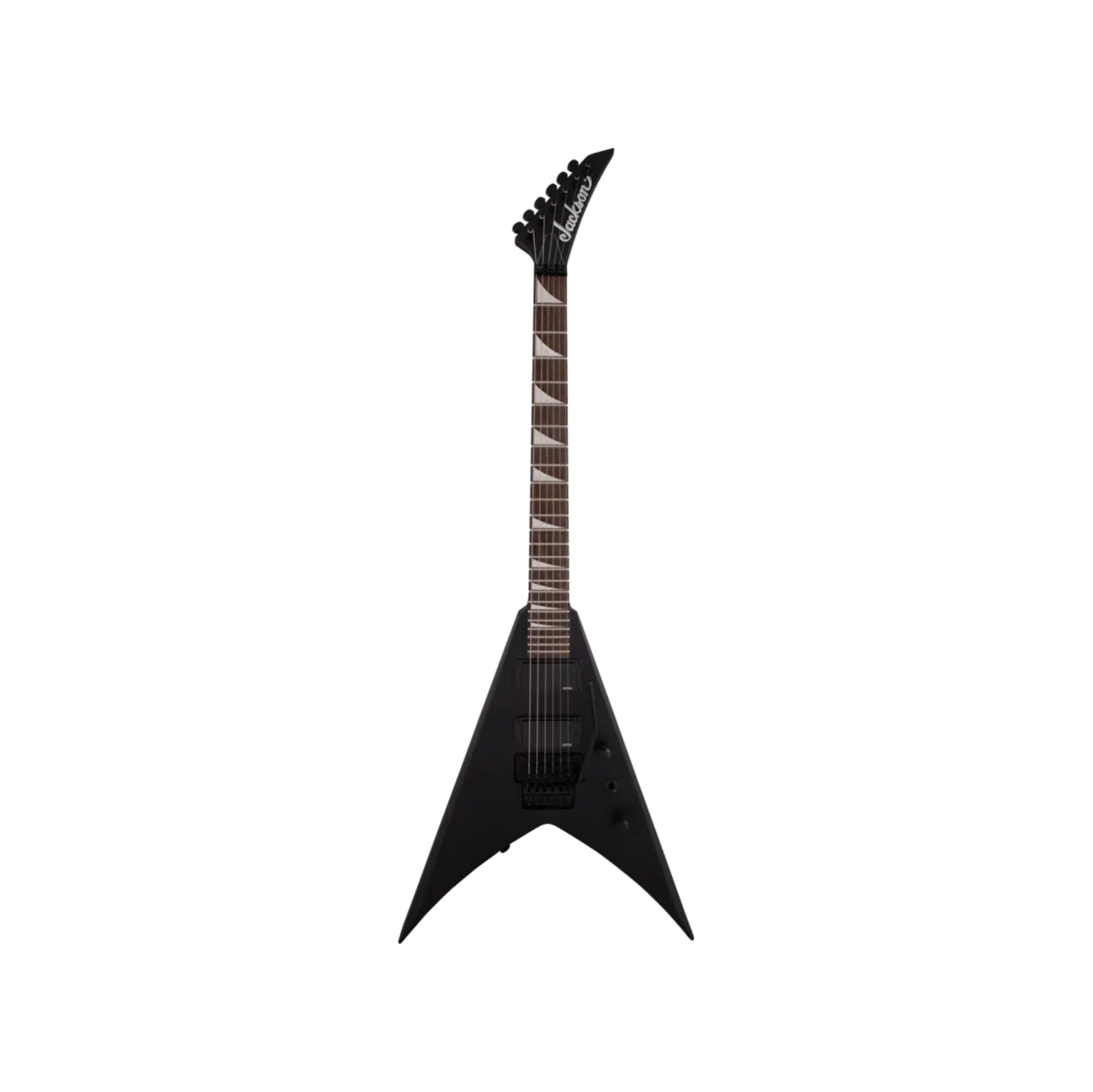 Jackson 2916400568 X Series King V KVXMG Elektro Gitar (Satin Black) | EMG Manyetikler Mat Siyah ve Neck-Through Sap Yapısı