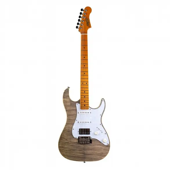 Jet JS-450 TBK HSS Elektro Gitar (Transparent Black)