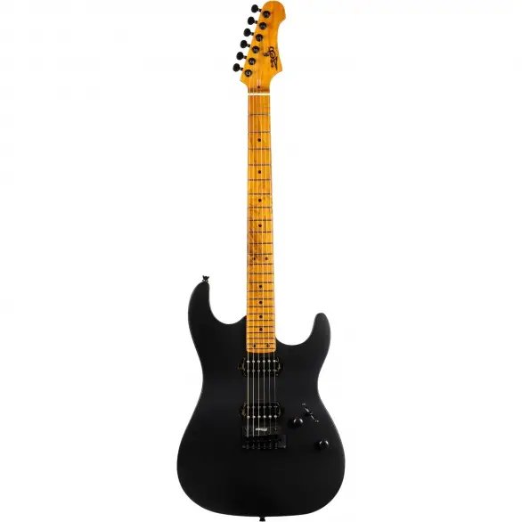 Jet JS-500 MBK HH Elektro Gitar (Satin Black)