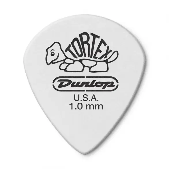 Jim Dunlop 478R1.0 Tortex White Jazz III Pena (1.00 mm)