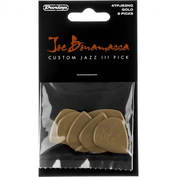 Jim Dunlop 47PJB3NG Joe Bonamassa Jazz III Pena (6lı Paket)