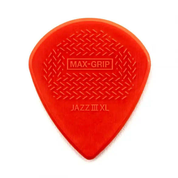 Jim Dunlop 581PXLN Nyl Max Grip Jazz III XL 6'lı Paket Pena