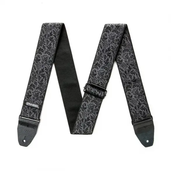 Jim Dunlop D6714 Jacquard Black Thistle Gitar Askısı