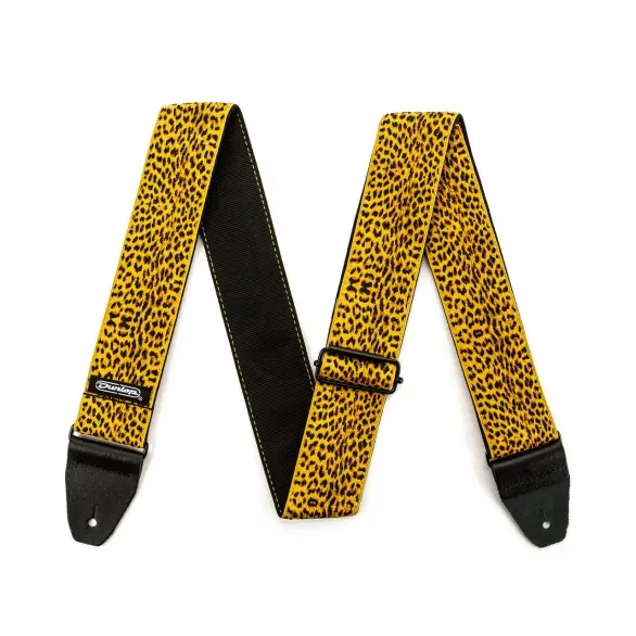 Jim Dunlop D6725 Jacquard Leopardskin Gitar Askısı