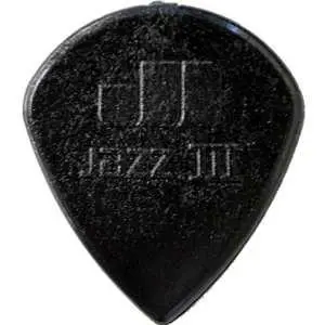Jim Dunlop Jazz III Nylon Black Pena