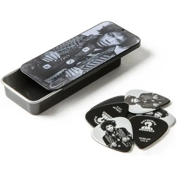 Jim Dunlop JHCT14H Hendrix Mankowitz 6'lı Kutu Pena (Thin)