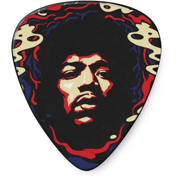 Jim Dunlop JHP15HV Hendrix Star Haze 6'lı Paket Pena