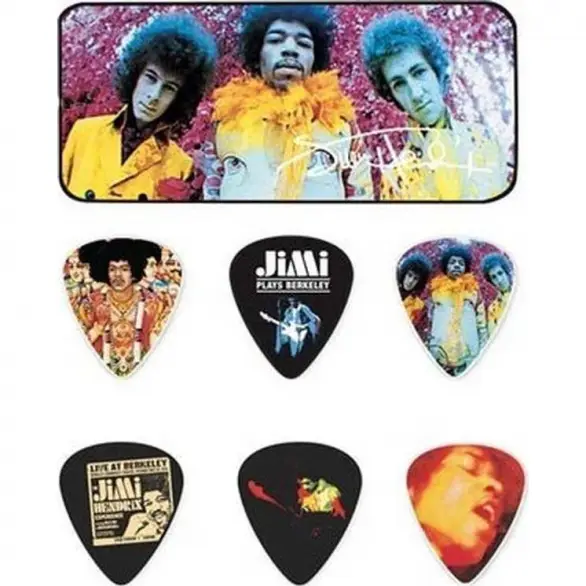 Jim Dunlop Jimi Hendrix Are You Experienced 12li Pena Seti (Medium)