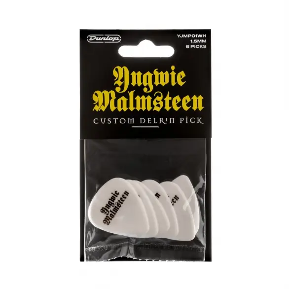 Jim Dunlop Yngwie Malmsteen Custom Delrin 6lı Paket Pena (1.5 mm)