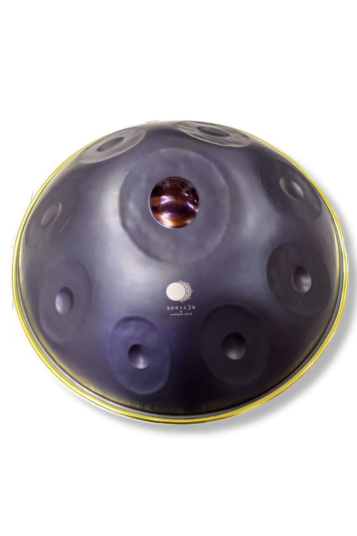 Kita Pantam KE65 Eclipse Handpan Seti | 9 Nota, Re Minör, Taşıma Çantası, Renkli Koruyucu Kuşak