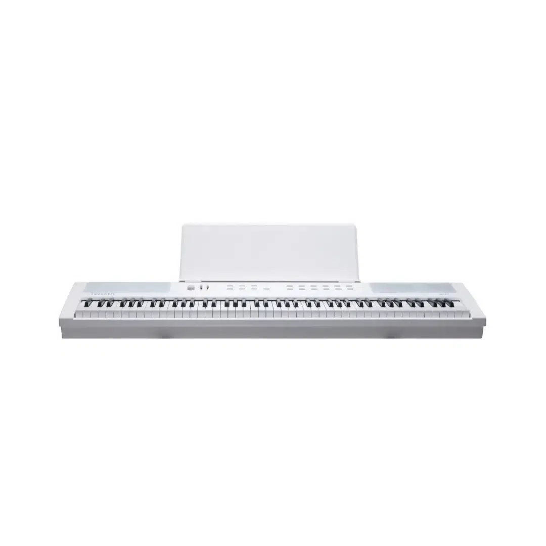 Kurzweil KAE1-WH Taşınabilir Dijital Piyano Beyaz (Orta Seviye) | 88 Tuşlu Hassas Klavye, Dahili Ses Sistemi, Modern Kompakt Tasarım