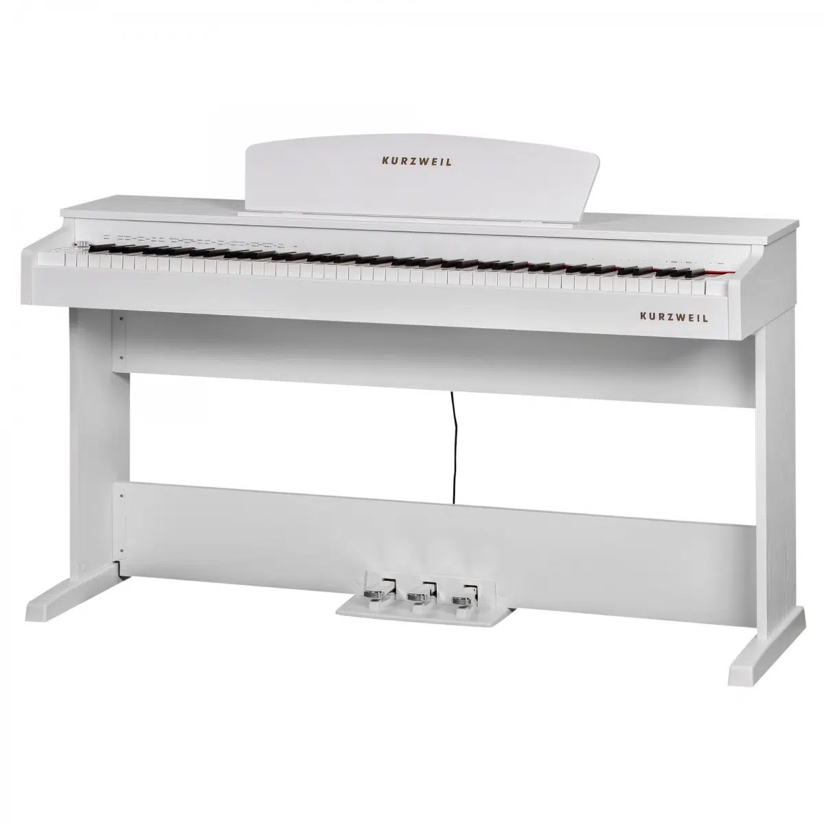 Kurzweil M70-WH Dijital Piyano (Beyaz) | Mobilyalı Tasarım 88 Tuş Çekiç Aksiyon