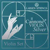 Larsen Il Cannone Silver Set 4/4 Keman Teli