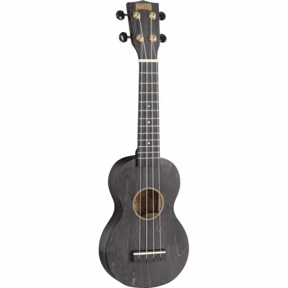 Mahalo MS1TBK Slimline Serisi Soprano Ukulele (Transparent Black)