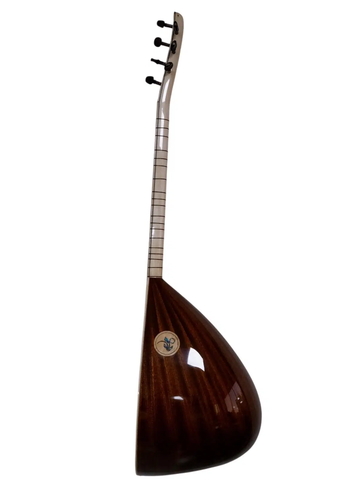 SLT113 Kısa Sap Solak Profesyonel Bağlama | Maun
