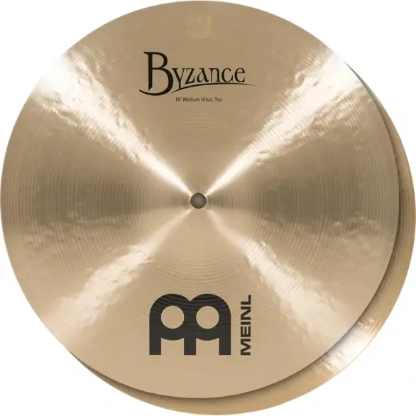 Meinl 14" Byzance Traditional Medium Hihat Zil (Çift)