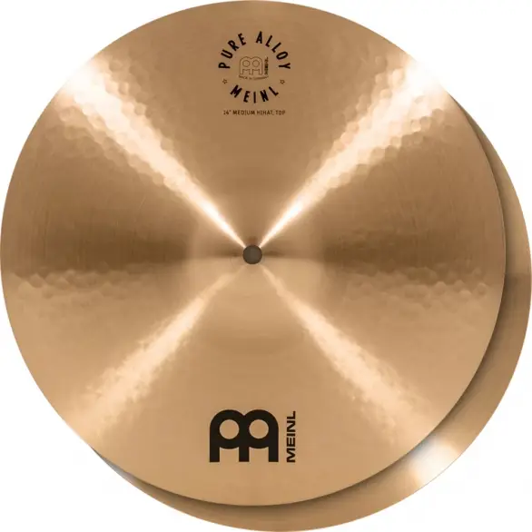 Meinl Pure Alloy Medium 14'' Hi Hat (Çift)