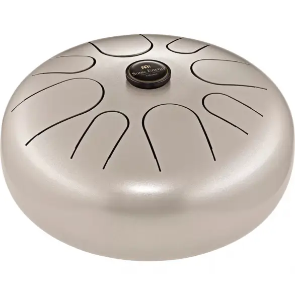 Meinl Sonic Energy STD4PG Steel G-minor 12'' Tongue Drum (Pearl Grey)