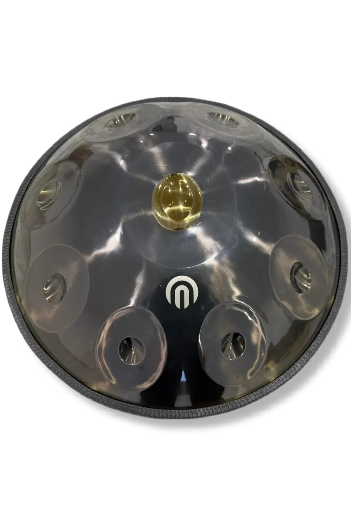 Arsha W9386557 Nitrided Handpan Seti | 9 Nota, Re Minör, Taşıma Çantası, Bakım Yağı, Renkli Koruyucu Kuşak