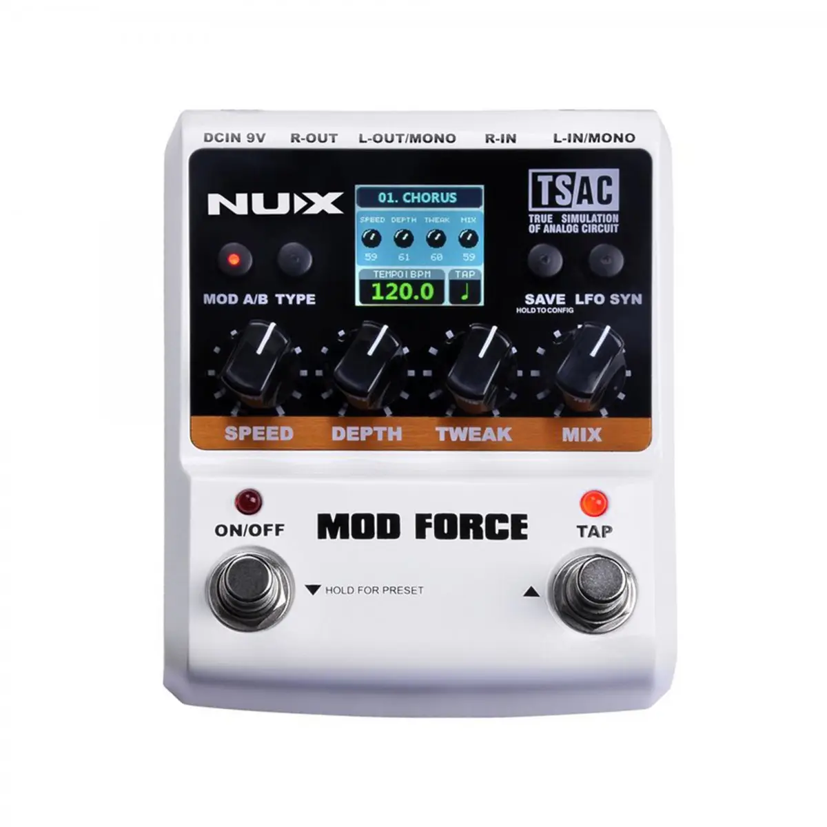 NUX ModForce Modülasyon Pedalı