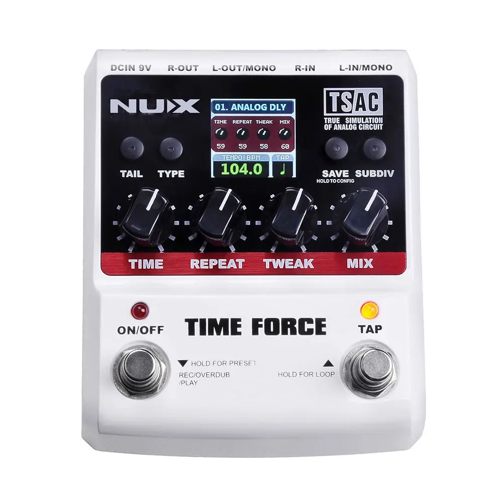 NUX Time Force Delay Pedalı