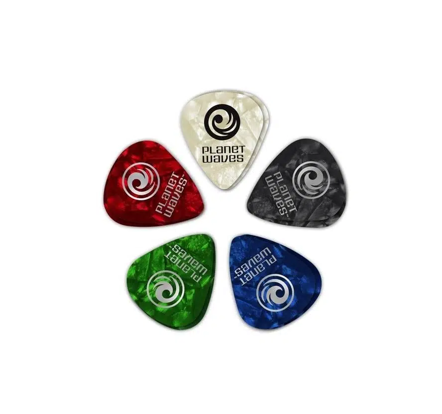 Planet Waves 1CAP4-25 Pena Medium Assorted Pearl (25'li Paket) | Sedefli Karışık - Dengeli - Şık